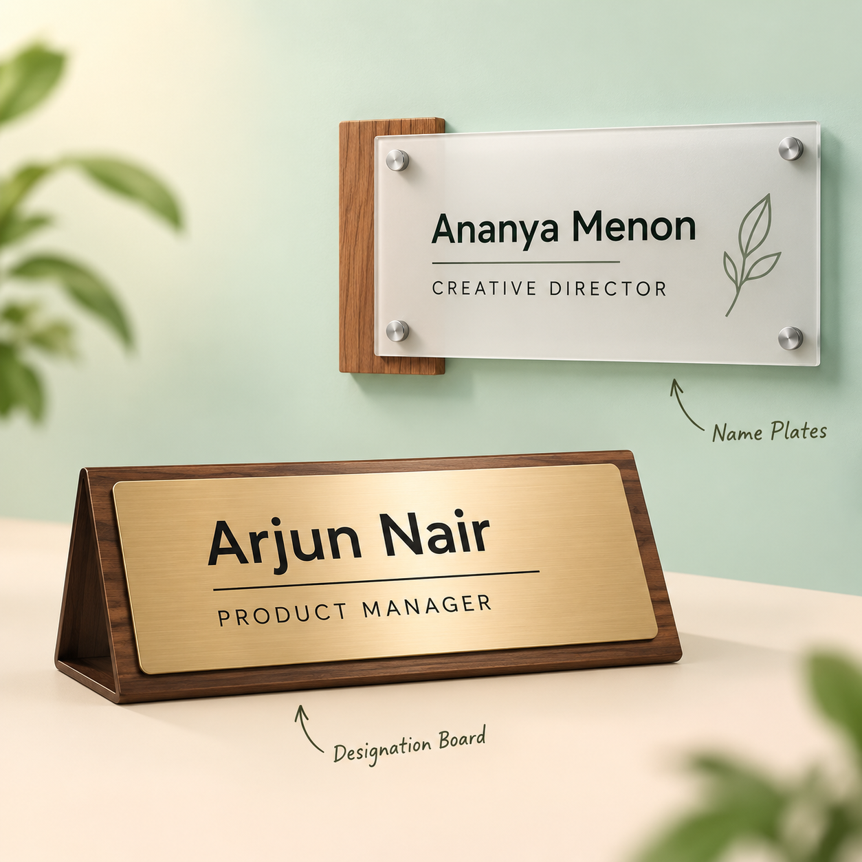 Designation Board & Name Plates